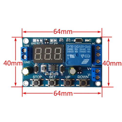 DC6-40V Batterielade Controller Schutz Bord Modul Ladegerät Netzteil Schaltmodul - Bild 9 von 11