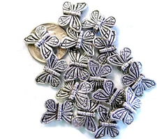 Lot of Large Butterfly Beads Make Your Own Charms