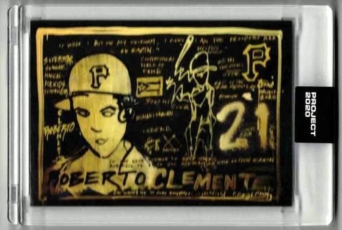 ROBERTO CLEMENTE TOPPS PROJECT 2020 #362 1955 Topps #164 RC Gregory Siff LIM ED!