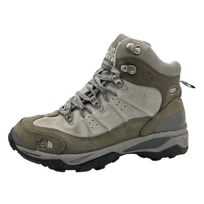 Women's 7 M - The North Face Waterproof Hiking Boots Taupe 200-Gram Insulated