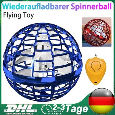 Flynova Pro Hover Ball Fliegender Ball LED Spinner Ball Flying Orb Spielzeug2025