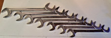 Vintage Snap-on Vs Series Angle Head Open End Wrench 7pc. Set 1-716 - 2 Usa Vintage Snap-on Vs Series Angle Head Open End Wrench 7pc. Set 1-716 - 2 Usa
