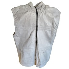 Wilsons Leather Maxima Vest Smoke Gray Size Large Unisex 50