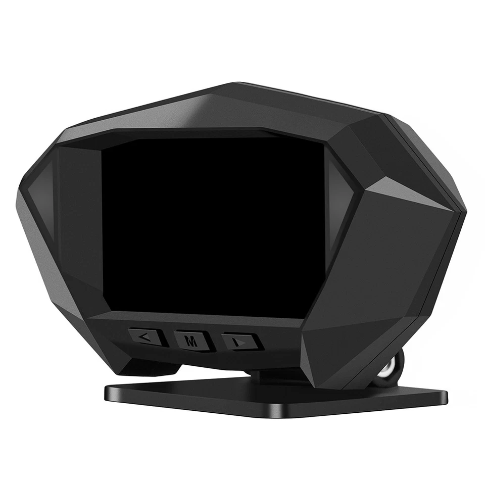 OBD2 HUD GPS налобный дисплей автомобильный цифровой спидометр индикатор скорости измеритель наклона - Изображение 3 из 4