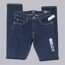 GAP Boy's Dark Blue Stretch Skinny Jeans Size 16