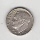 1961 D 10¢ DIME 90% SILVER TEN CENTS DENVER MINT UNITED STATES OF AMERICA USA