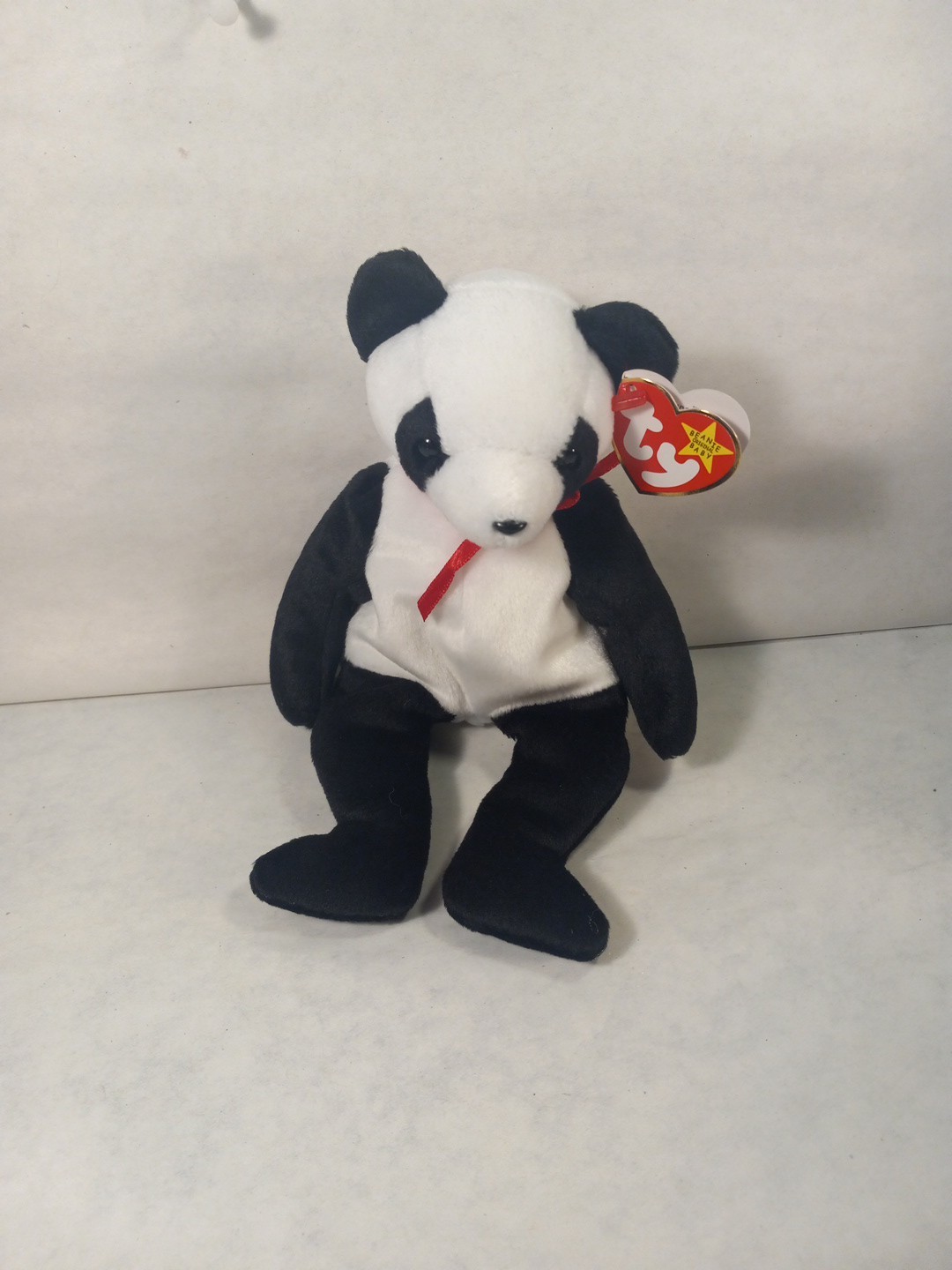 Ty Beanie Baby Fortune Panda Bear Mint Condition With Tag
