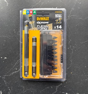 DeWalt DT70512T-QZ 14-teiliges Extreme Impact Torsion Schraubendreher Bit Set