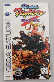 Virtua Fighter Remix - Longbox (Sega Saturn, 1995) Compete - Tested - Reg. Card