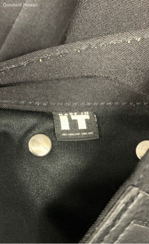 VERSACE Black Bottom Button Nylon Pants w/ COA Teen - Size 24 - Picture 8 of 9