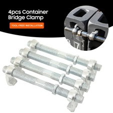 4Pcs Shipping Container Bridge Fitting Clamp 280mm Twist Lock 20ft 40ft Connecto