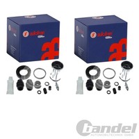 2X Autofren Bremssattel RAPARATUR-SATZ Hinten Passend FüR Opel Astra Combo
