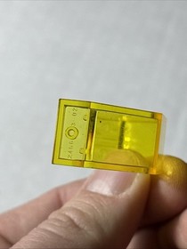 LEGO #2466 Trans-Yellow Panel 3x2x6 Space 6987 6876 Alienator  Intercept Base