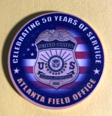   Federal Air Marshal 50th Anniversary - Atlanta Field Office Challenge Coin