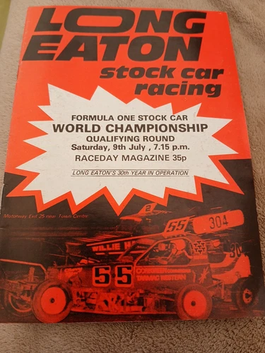 BRISCA F1 Stock Car Racing World Championship Qualifying Round Long Eaton...