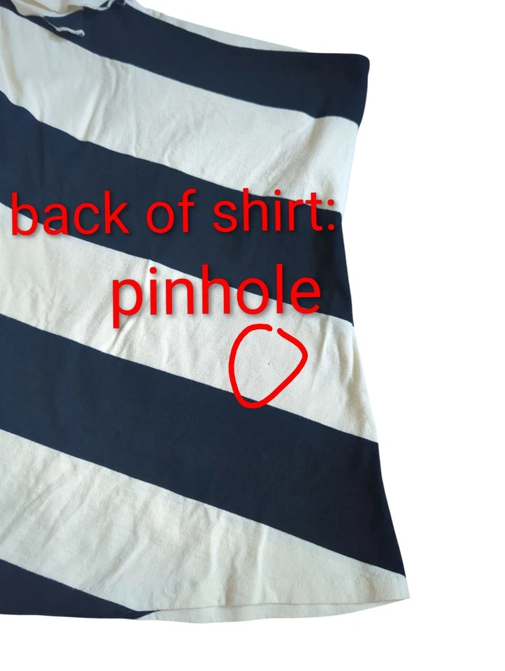 Ralph Lauren Rugby Women's One Shoulder Tank Top Striped Size Small - Image 3 of 4