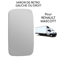 Glace de rétroviseur Renault MASCOTT