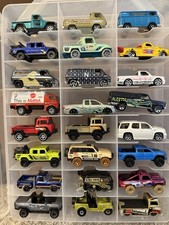 Hot Wheels Matchbox Diecast Bulk Lot 24 TRUCKS  VANS /Assorted Loose Cars