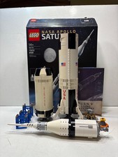 LEGO IDEAS #92176  APOLLO SATURN V ROCKET, ASSEMBLED WITH BOX & INSTRUCTIONS