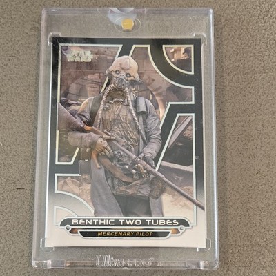 2017 Topps Star Wars Galactic Files Reborn TWO TUBES  1/1 TOPPS VAULT Blank Back