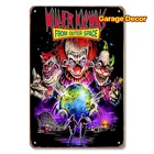 Tin Metal Signs Home Décor Vintage Wall Featuring 'Killer Klowns from Outer Spac