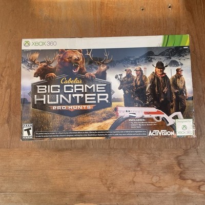 Cabela s: Big Game Hunter Pro Hunts with Gun Microsoft Xbox 360 Brand New Sealed