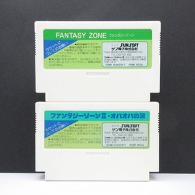 Fantasy Zone 1 2 Famicom FC Cartridge SUNSOFT Tested