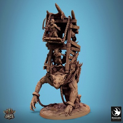 3DPrinted on Demand | Troll | Wargame | Tabletop | Miniatur