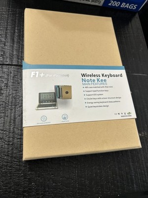 F1+ (For iPad mini4 Wireless Keyboard New silver 
