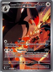 Larry's Staraptor 249/217 Ascended Heroes Illustration Rare Holo