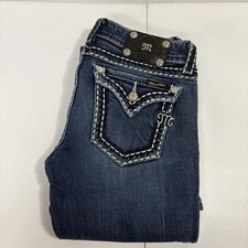 Miss Me Jeans Bootcut Flap Pockets Size 28
