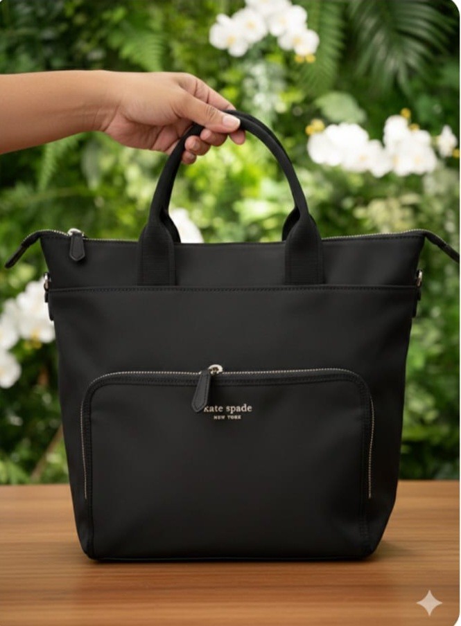 Tote Black Laptop Bag New Nwt