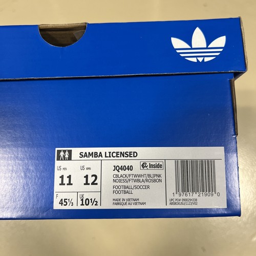Adidas Samba "Juventus" schwarz Colorway Herren Größe 11 authentisch JQ4040 - Bild 9 von 9