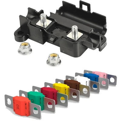 MIDI Sicherung Sicherungshalter KFZ SET MTA & 30A 40A 50A 60A 70A 80A 100A 125A - Bild 1 von 4
