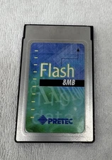 PCMCIA Adapter Pretec 8MB PAH008 - PC Card Memory ATA Flash