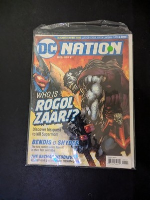 DC Nation #1 Free Issue 2008 Rogol Zaar Comic Book Darkseid Hawkman Sketches 