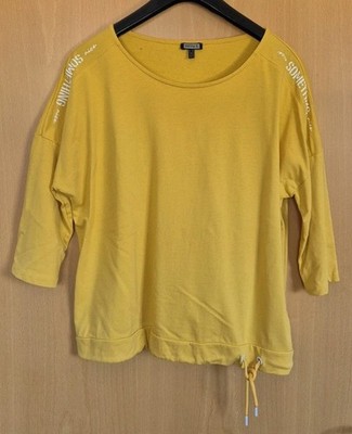 Damen T-Shirt Kenny S. Gr.: 38, gelb, gebraucht 