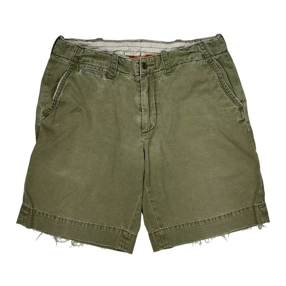 Polo By Ralph Lauren Chino Shorts - 34W 9L Green Cotton - Image 2 of 4