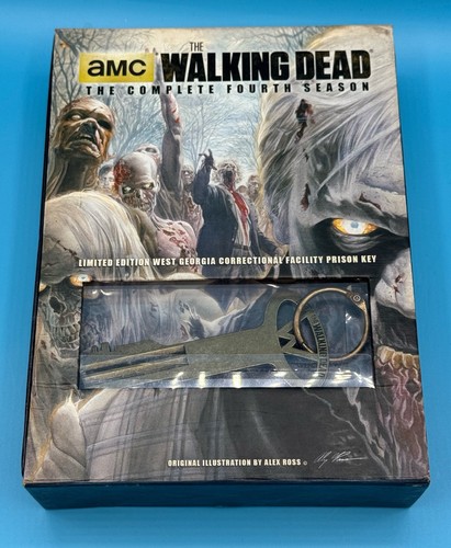 The Walking Dead Season 4 DVD Complete Fourth 5 Disc Set Limited Edition W/ Key - Picture 3 of 17
