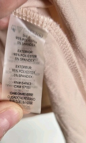 Calvin Klein Damen Bluse Größe XL Blush Hellrosa Pastell Oberteil Ostern Frühling - Bild 7 von 11