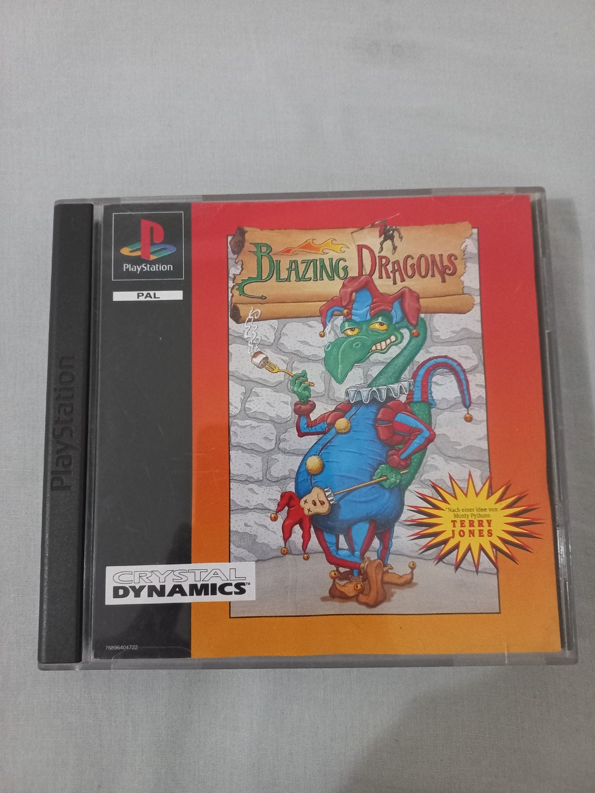 Blazing dragons jeu PS1 complet