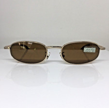 New VINTAGE CALVIN KLEIN CK 157 Sunglasses CK 157S Col. 510 Shiny Gold Italy