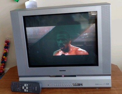 Toshiba MD20FL1 20” TV DVD Combo Analog CRT TV Vintage Gaming | eBay