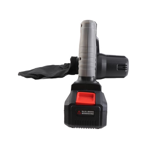 (BlackUK Plug & 2 Battery)Cordless Leaf Blower Stepless Speed Regulation BT5 - Afbeelding 7 van 12