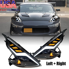 For Nissan 370z Fairlady Z34 2009-2021 Rhlh Led Projector Headlights Front Lamp For Nissan 370z Fairlady Z34 2009-2021 Rhlh Led Projector Headlights Front Lamp