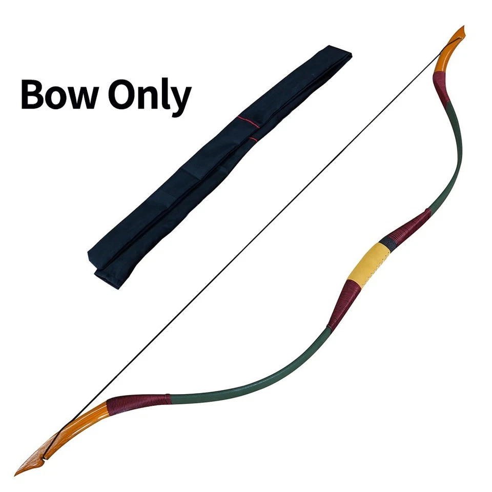 60" Han Bow Siyah Recurve Bow AF Archery Handmade Traditional - Image 3 of 4