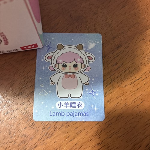 Nommi Loveliness Never Ends Blind Box Peluche Borsetta Nene L'agnello Scatola Aperta Card In - Foto 6 di 7