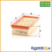 Luftfilter MANN-FILTER C24026 FüR CitroëN C3 Iii C-Elysee