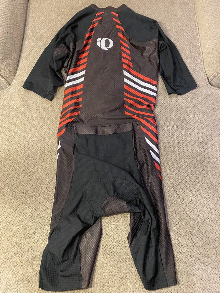 Mens Pearl Izumi Pro Series Aero Pro Team Cycling Skinsuit Speedsuit Medium - Image 2 of 2