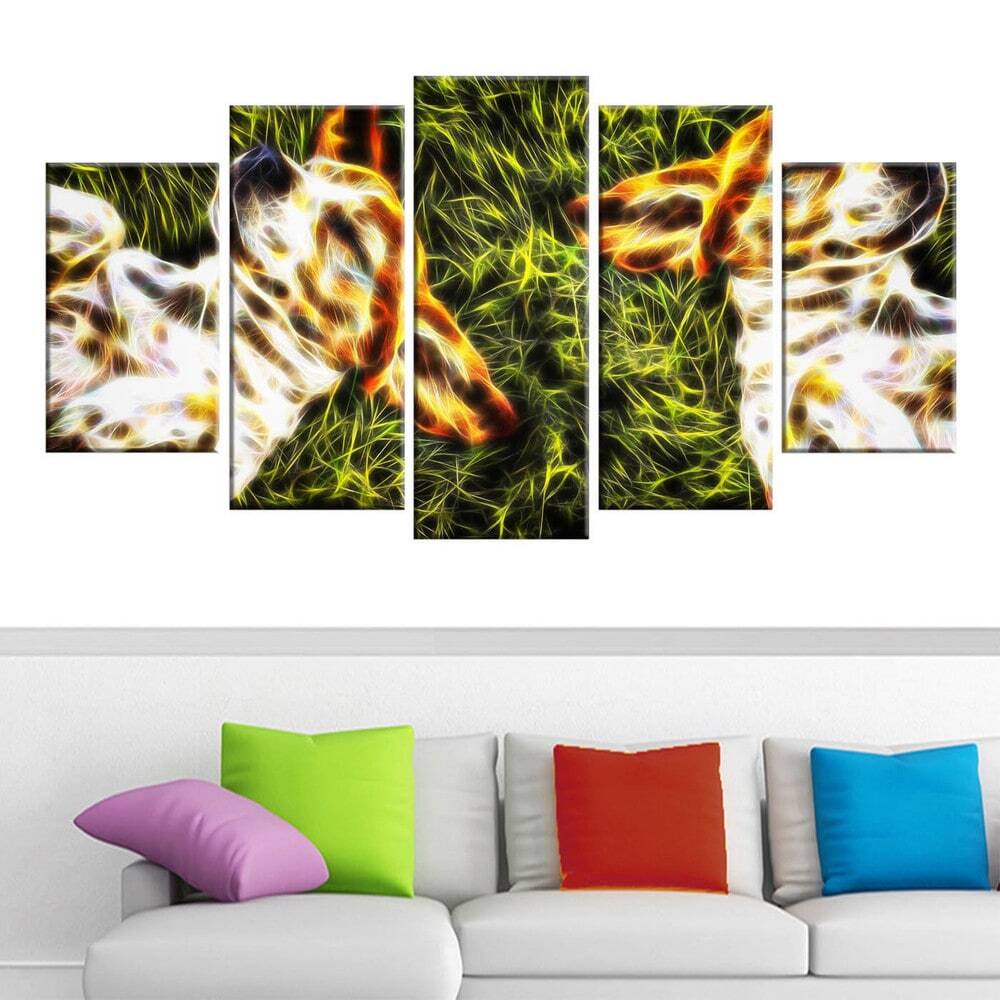 Oversized Baby Beagles Dog Animal Canvas Art Design for Home Decor